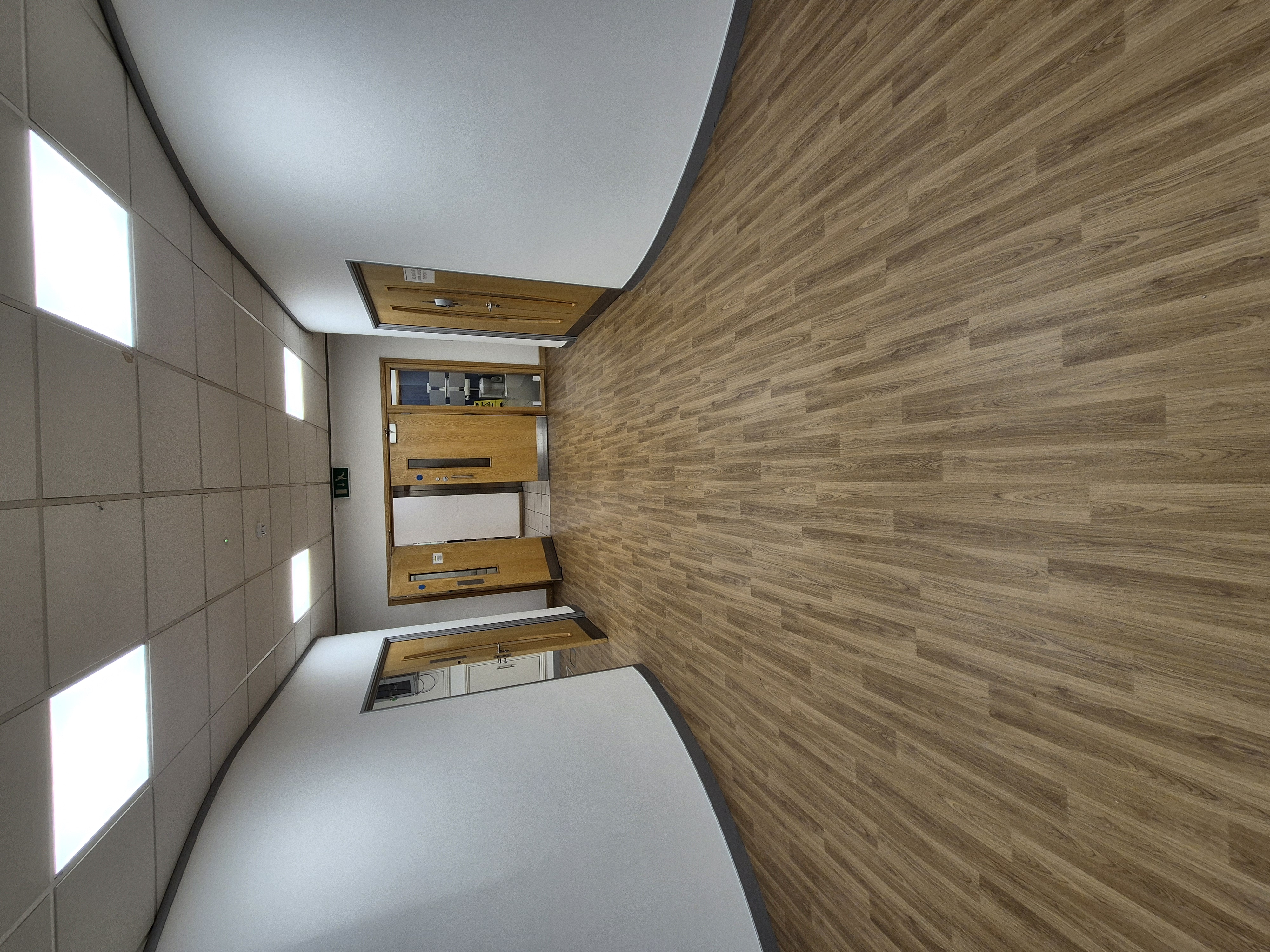 safety commercial flooring installation to reception